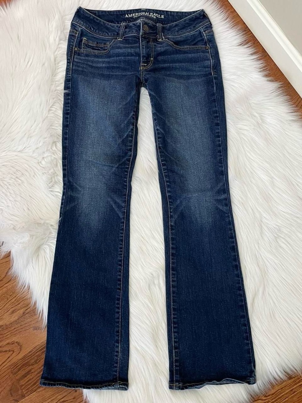 Y2K American Eagle boot cut jeans